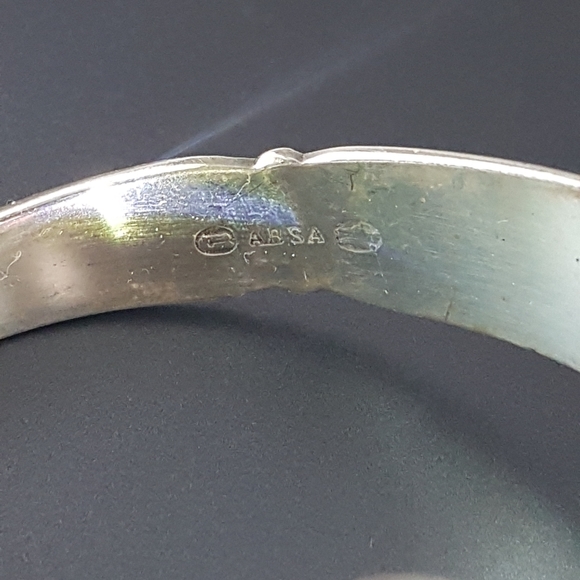 Vintage Silver Cuff Bracelet. - Picture 3 of 8
